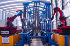 “机械人集成预制梁钢筋骨架智能出产线”斩获